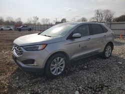 Ford Edge salvage cars for sale: 2020 Ford Edge Titanium