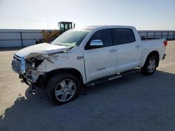 Toyota salvage cars for sale: 2013 Toyota Tundra Crewmax Limited
