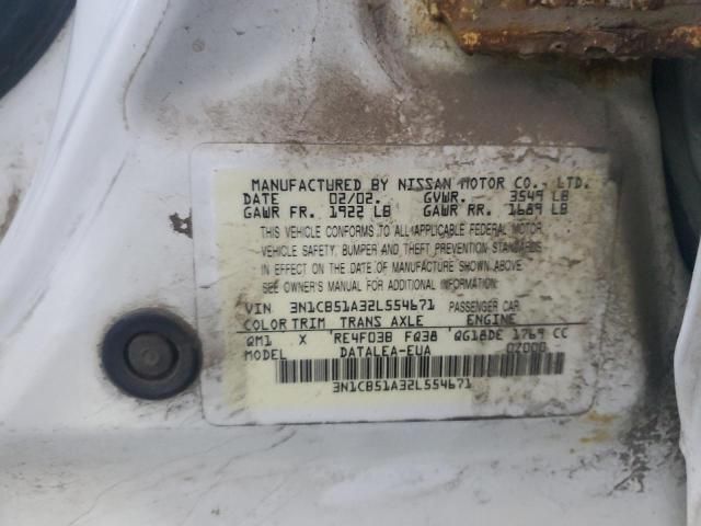 2002 Nissan Sentra GXE