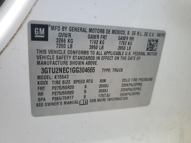 2016 GMC Sierra K1500 SLT