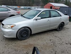 2002 Toyota Camry le en venta en Mendon, MA