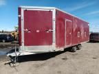 2025 Alcom MES 101X24 DL Enclosed Snowmobile Trailer
