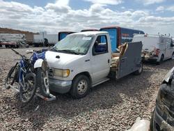 Salvage trucks for sale at Phoenix, AZ auction: 1998 Ford Econoline E350 Cutaway Van