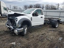 Salvage trucks for sale at Fort Wayne, IN auction: 2020 Ford F550 Super Duty