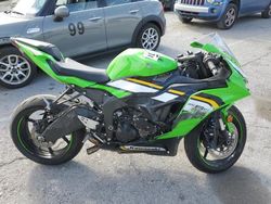 Salvage motorcycles for sale at Las Vegas, NV auction: 2025 Kawasaki ZX636 K