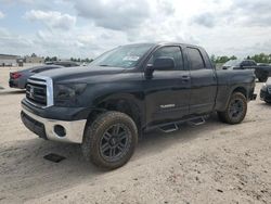 Salvage trucks for sale at Houston, TX auction: 2013 Toyota Tundra Double Cab SR5