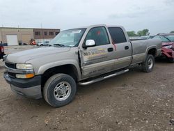 Salvage trucks for sale at Kansas City, KS auction: 2002 Chevrolet Silverado C2500 Heavy Duty