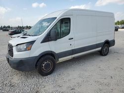 Salvage trucks for sale at Houston, TX auction: 2016 Ford Transit T-250