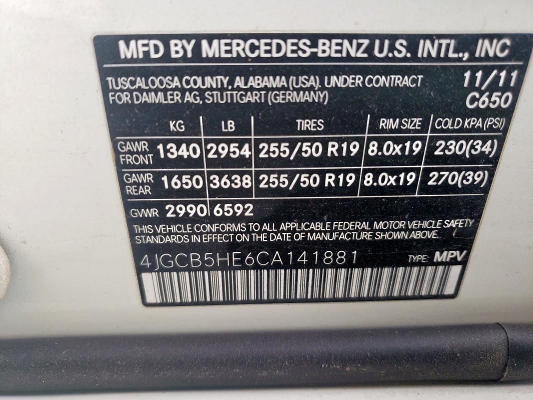 2012 Mercedes-Benz R 350 4matic