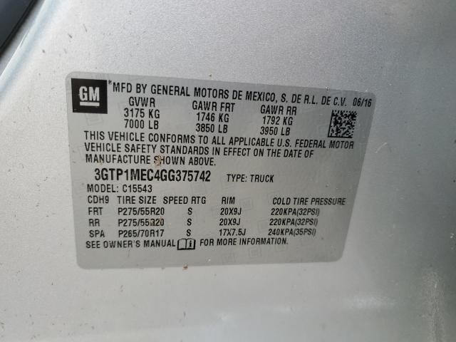 2016 GMC Sierra C1500 SLE