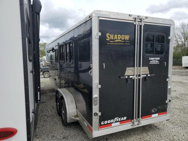 2018 Unknown 2018 Shadow Trailers 69236S-3SL-GN-E-LQ Horse Trai
