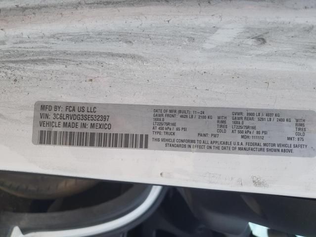 2025 Dodge RAM Promaster 2500 2500 High