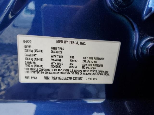 2022 Tesla Model Y
