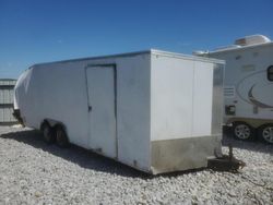 Salvage trucks for sale at Prairie Grove, AR auction: 2020 LGS 2019 LGS Enclosed Cargo Trailer