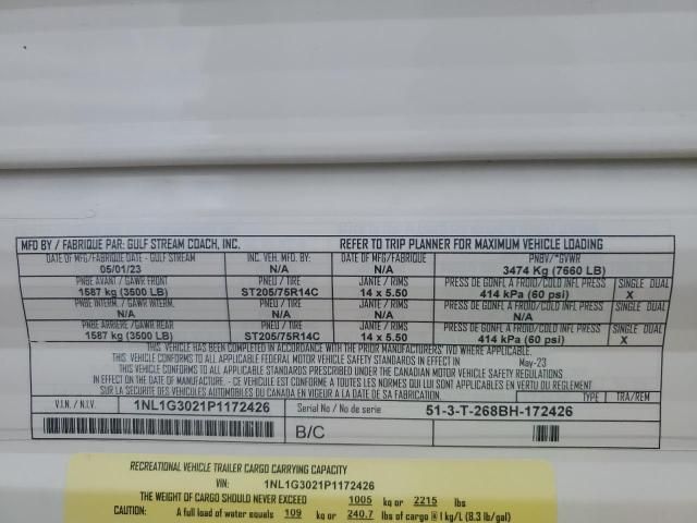 2023 Gulf Stream 268BH