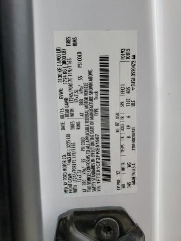 2015 Ford F150 Super Cab