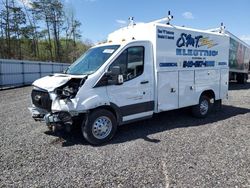 Salvage trucks for sale at Fredericksburg, VA auction: 2023 Ford Transit T-350