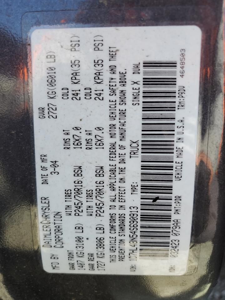 2004 Dodge Dakota Quad SLT