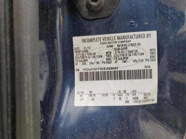 2013 Ford F550 Super Duty