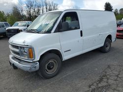 Salvage trucks for sale at Portland, OR auction: 2000 Chevrolet Express G3500