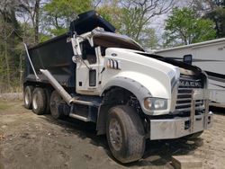 Salvage trucks for sale at Seaford, DE auction: 2018 Mack GU713 Dump Truck