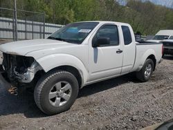 Salvage trucks for sale at Hurricane, WV auction: 2009 Nissan Frontier King Cab SE