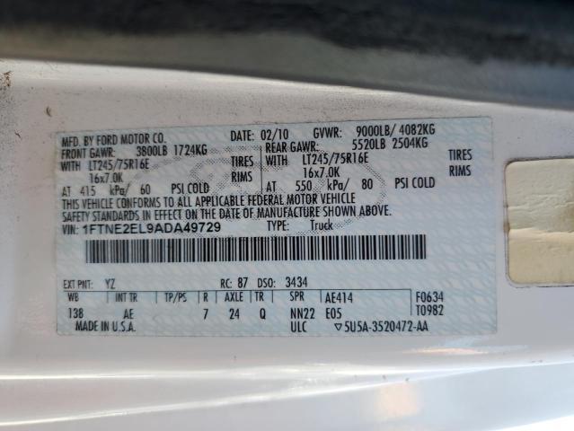 2010 Ford Econoline E250 van