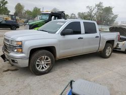 Salvage trucks for sale at Wichita, KS auction: 2014 Chevrolet Silverado K1500 LT