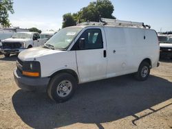 Salvage trucks for sale at San Martin, CA auction: 2012 Chevrolet Express G2500