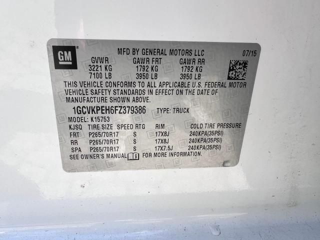 2015 Chevrolet Silverado K1500