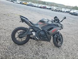 Salvage motorcycles for sale at Hueytown, AL auction: 2022 Kawasaki EX650 N