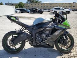 Salvage Motorcycles for sale at auction: 2018 Kawasaki ZX636 E