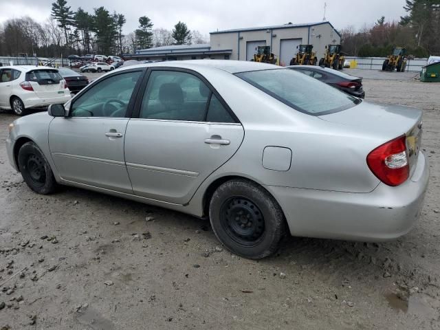 2002 Toyota Camry le
