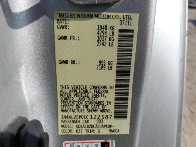 2012 Nissan Altima S