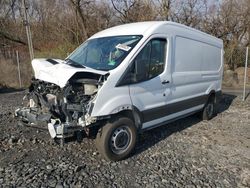 Salvage trucks for sale at Marlboro, NY auction: 2020 Ford Transit T-250
