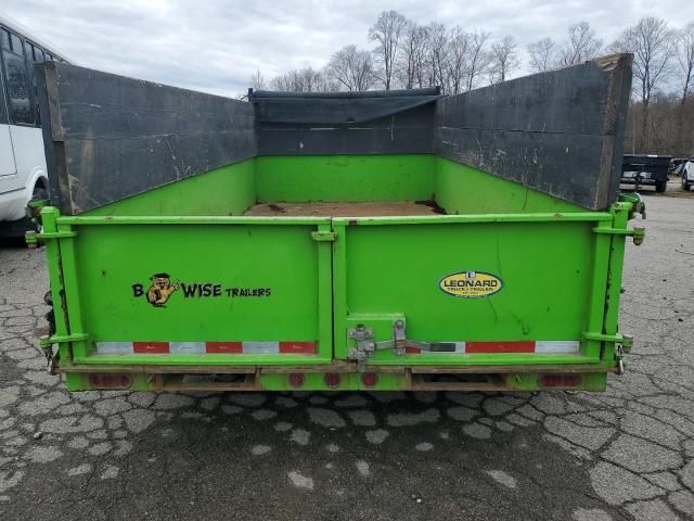 2020 Bwise Dump Trailer