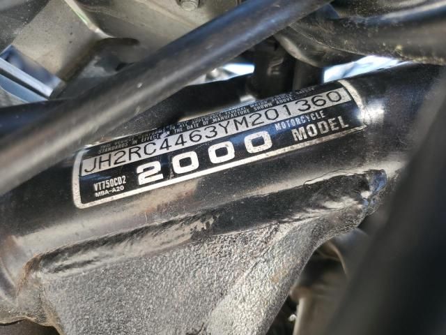 2000 Honda VT750 CD2