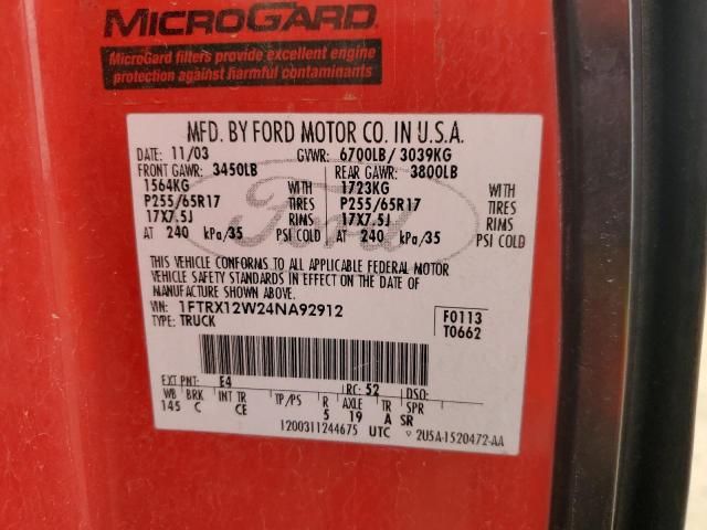 2004 Ford F150