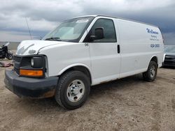 Salvage trucks for sale at Greenwood, NE auction: 2010 Chevrolet Express G2500