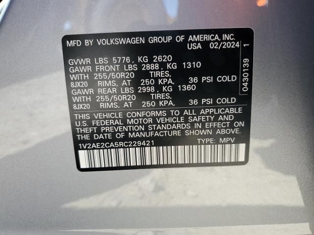 2024 Volkswagen Atlas Cross Sport SEL R-Line