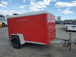 Salvage trucks for sale at Baltimore, MD auction: 2001 Wells Cargo Enclosed Cargo Trailer