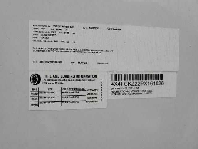 2023 Wildwood 2023 Foresriver Cherokee