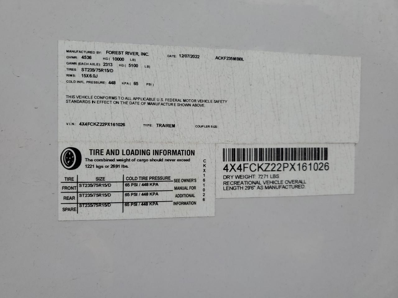 2023 Wildwood 2023 Foresriver Cherokee