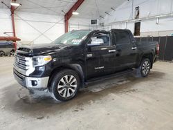 Toyota Tundra Vehiculos salvage en venta: 2019 Toyota Tundra Crewmax Limited