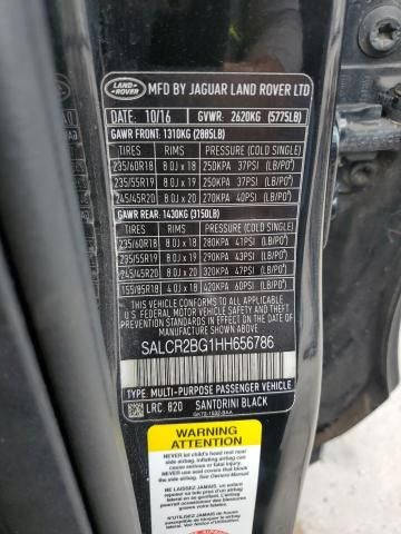 2017 Land Rover Discovery Sport HSE