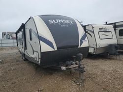 Salvage trucks for sale at Wilmer, TX auction: 2017 Sunnybrook Camper