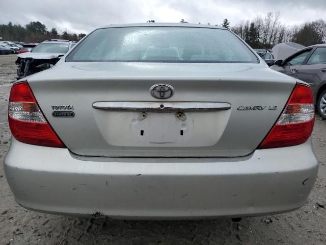 2002 Toyota Camry le