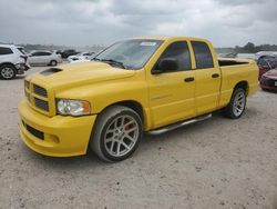 Salvage cars for sale from Copart Houston, TX: 2005 Dodge RAM SRT10
