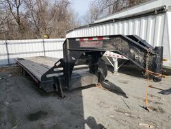 Salvage trucks for sale at Cahokia Heights, IL auction: 2019 Midsota FB32GN Flatbed Trailer