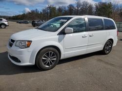 Dodge Grand Caravan sxt salvage cars for sale: 2017 Dodge Grand Caravan sxt